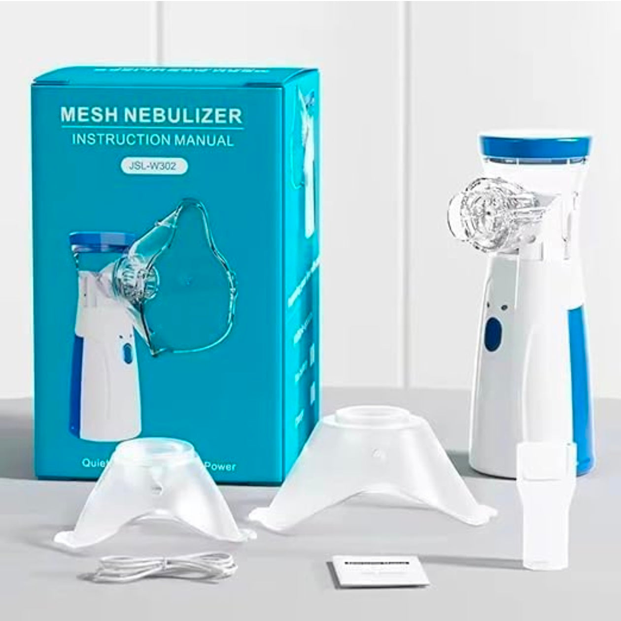 Portable Mesh Nebulizer for Kids & Adults (USB Rechargeable)
