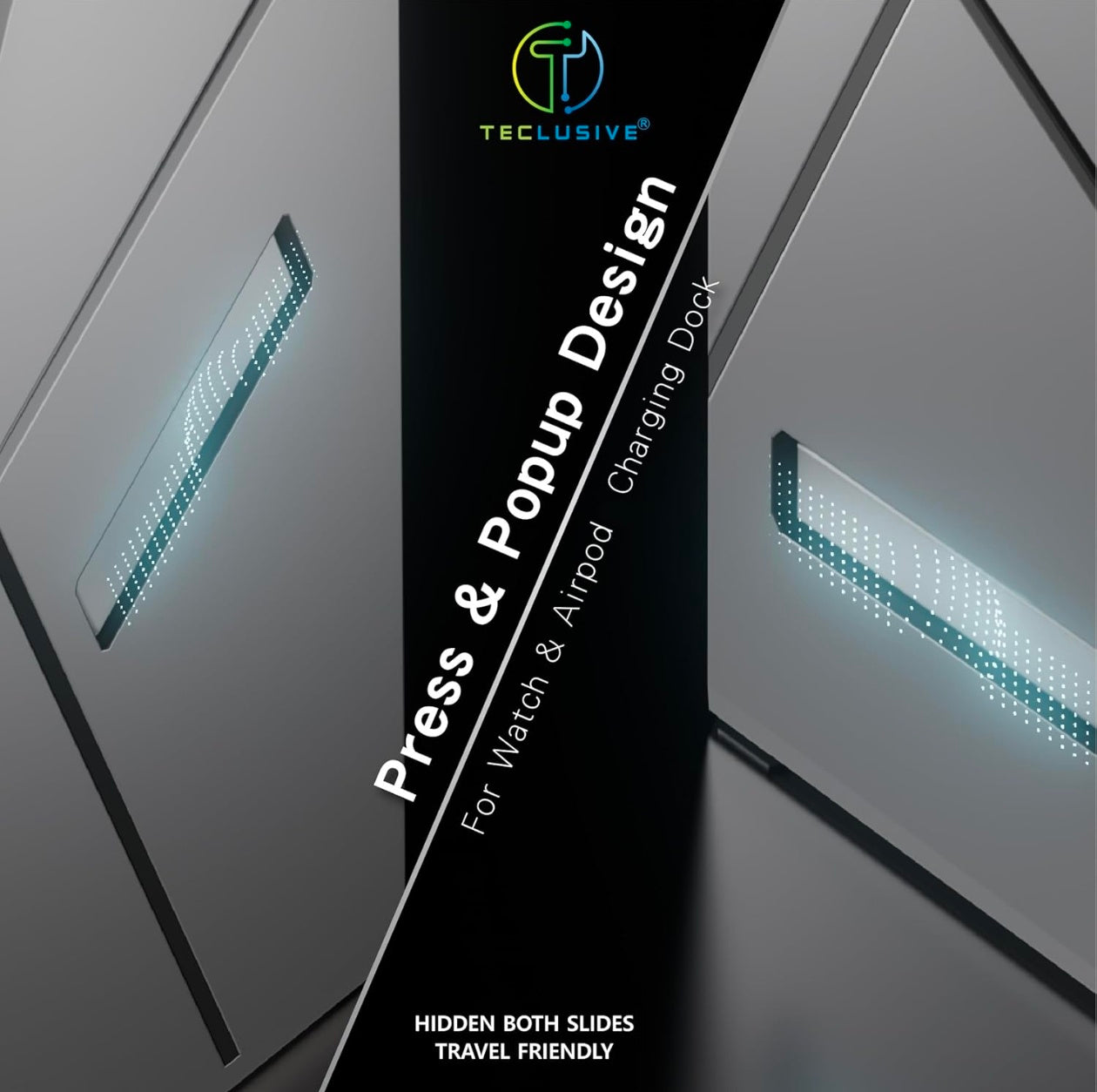 3-in-1 Wireless Charging Station – Fast & Cable-Free Charging